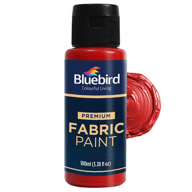 Fabric Paint - Vermilion Red 3.4 Fl Oz